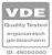 VDE-Quality Tested